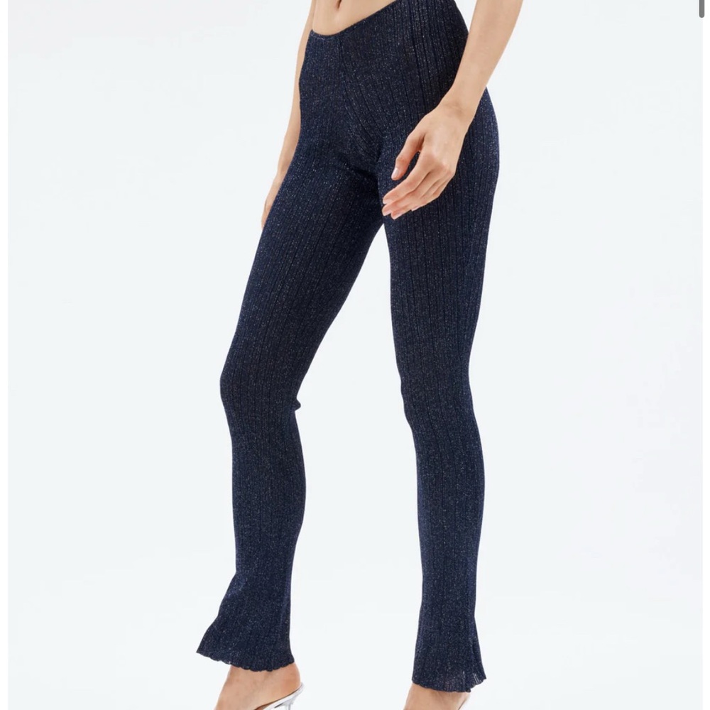 CENTO MIDNIGHT GREY KNIT PANT XS worn once